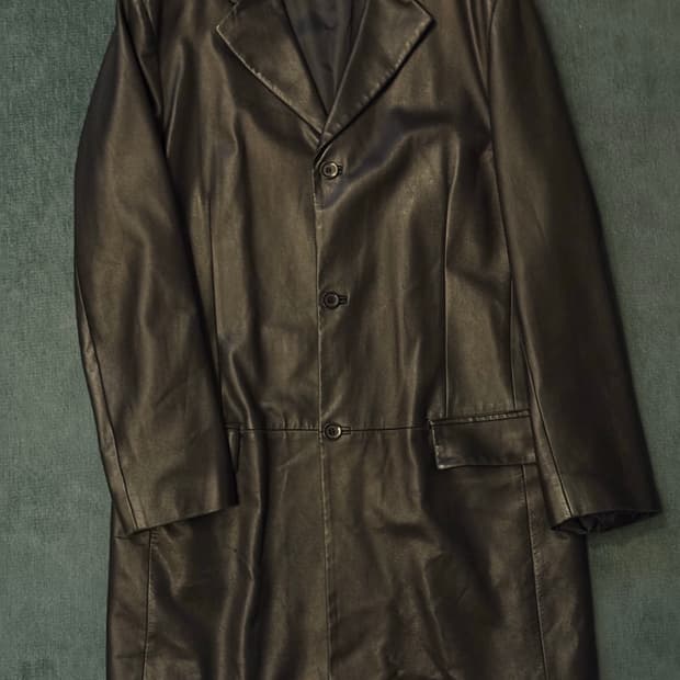 휴고 보스 레더코트