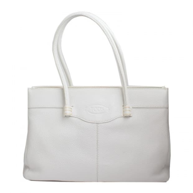 토즈 고미노 아이보리 토트 겸 숄더백