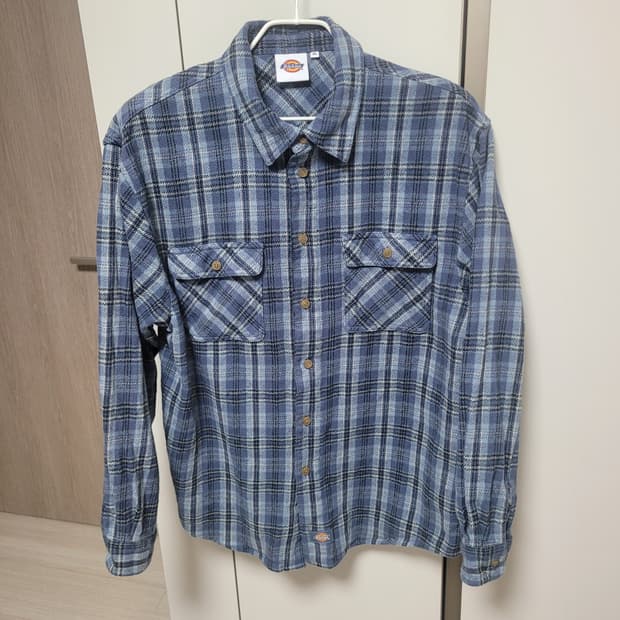 디키즈 코튼 플란넬 셔츠 XL , 105