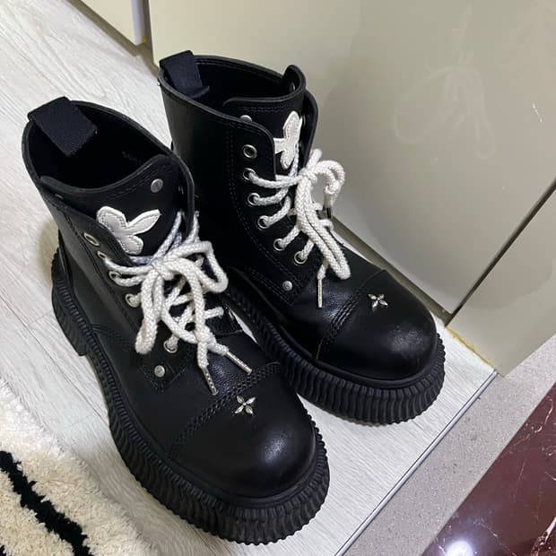 SMFK 캠퍼스 데저트 부츠 블랙 235