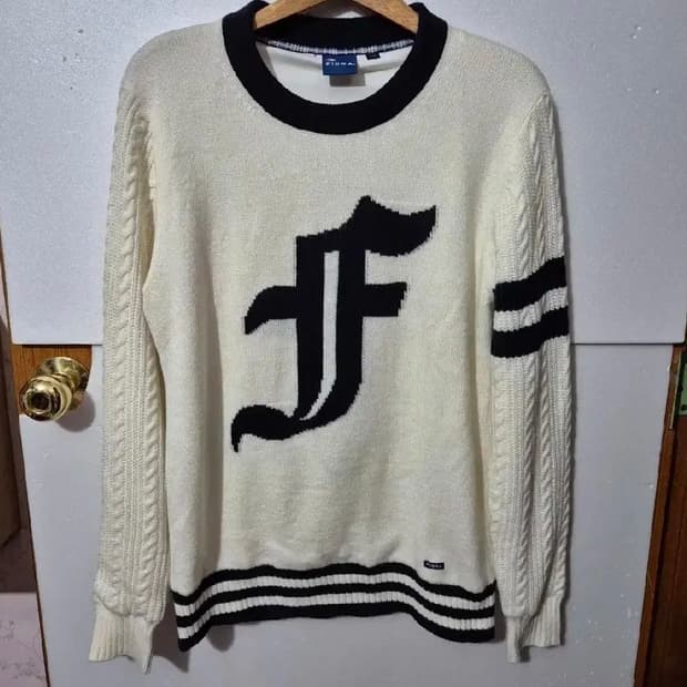 352 ) 피드라 정품 방한 니트 골프 스웨터 여s부터 남95예쁨