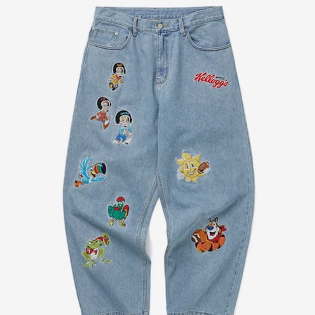 KELLOGGS H.O.F DENIM PANTS (L.DENIM)