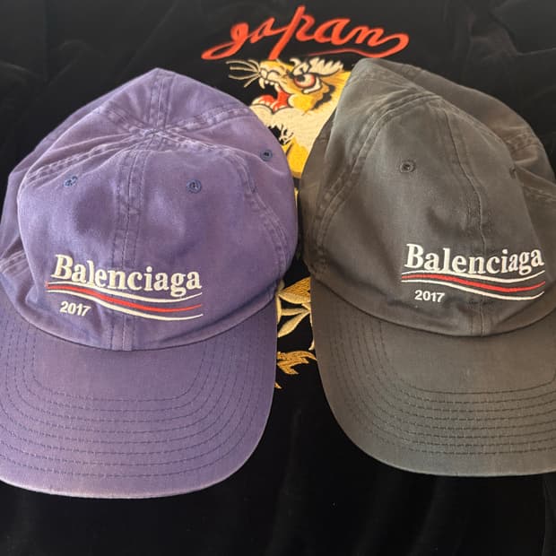 [59L]발렌시아가 2017 웨이브로고 볼캡