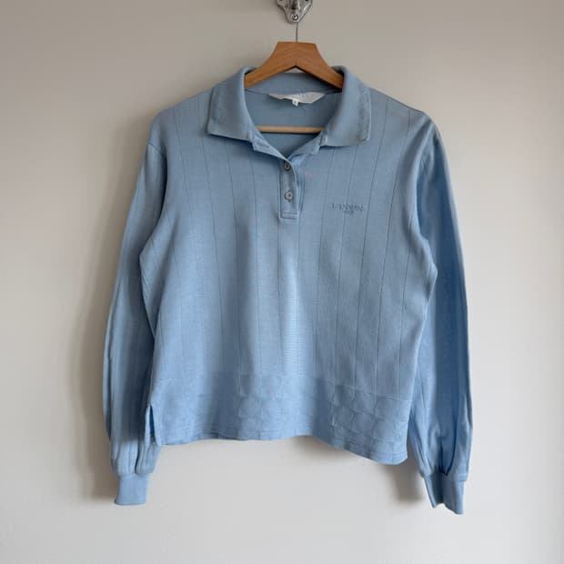 랑방(LANVIN) 스포츠 카라 롱슬리브(JAPAN)