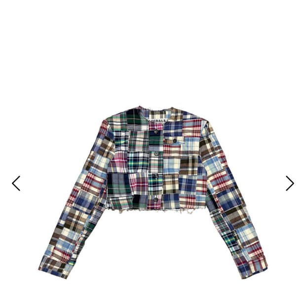 로레일즈 체크 셔츠 아우터 loerails 24 mosaic checek
