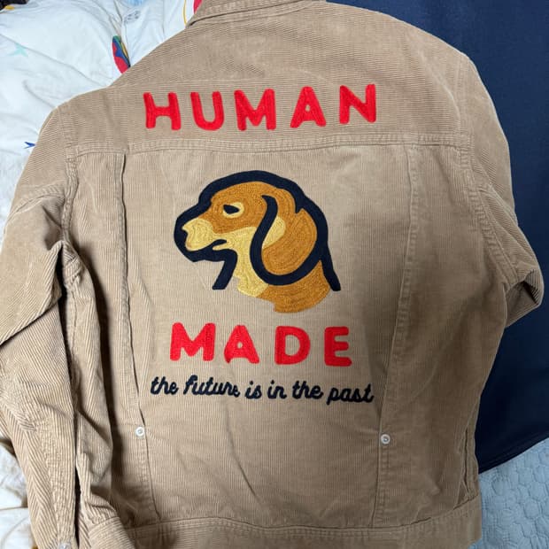 휴먼메이드 코듀로이 트러커 