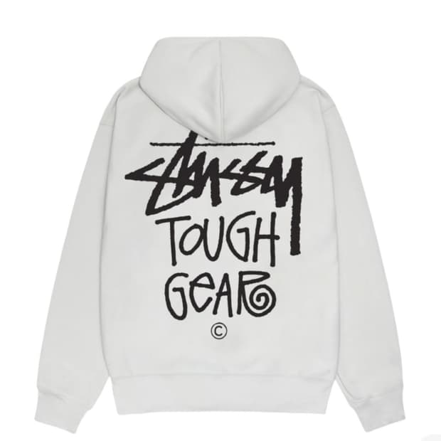 스투시 터프기어 후드티 L