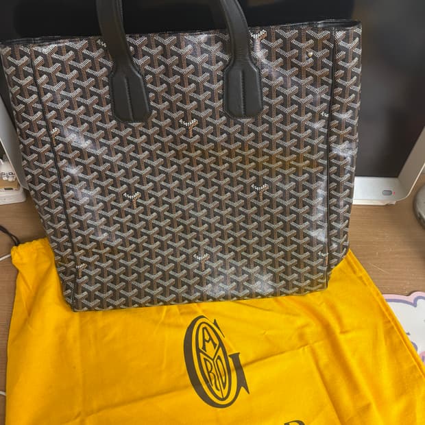 고야드 볼테르 백 블랙