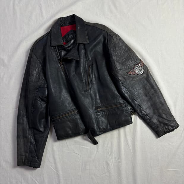 Levis 리바이스 양가죽 라이더 자켓 L
