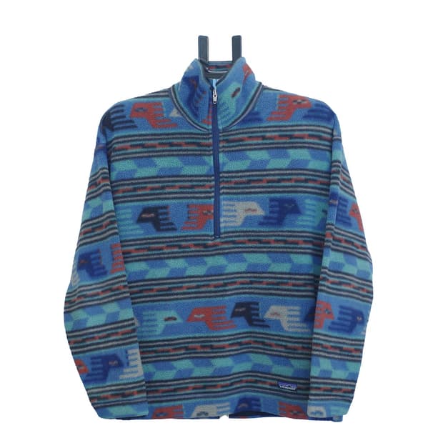 90년대 파타고니아 신칠라 스냅티 풀오버 M