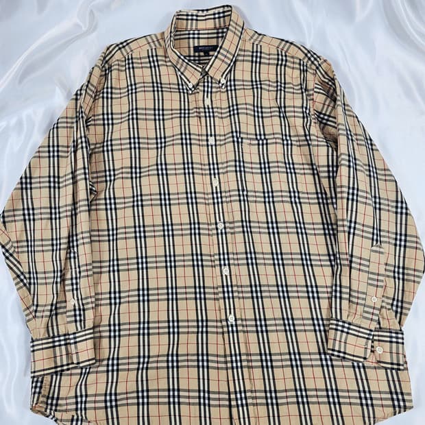 버버리체크셔츠