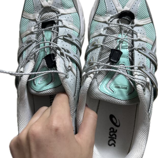 아식스 x 마뗑킴 젤 소노마 오아시스 그린 퓨어 실버 (민트) 