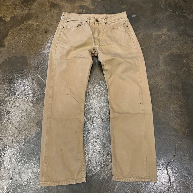 Levis 리바이스 505 화이트탭 W34 L32
