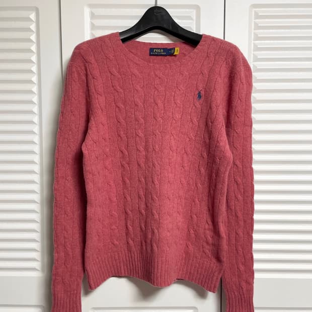 폴로 캐시미어 니트