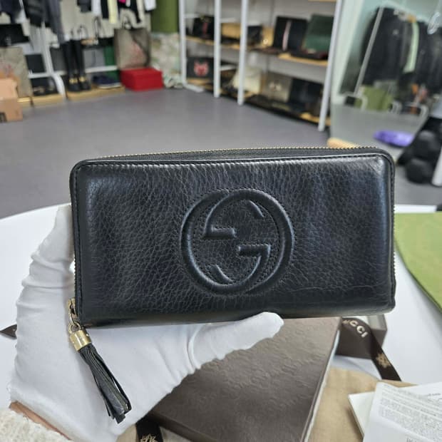 [40%할인] 구찌 소호 장지갑