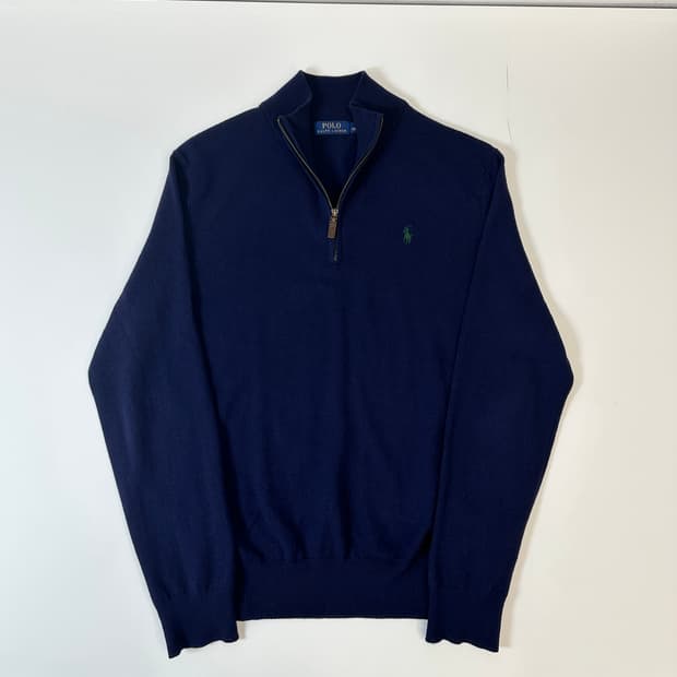 폴로 랄프로렌 메리노울 집업  L