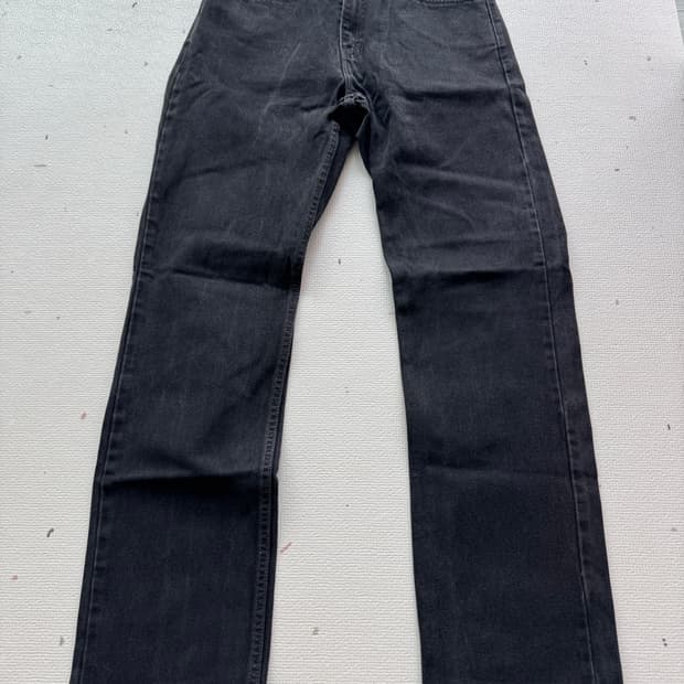 90’s 리바이스 505 흑청 데님 팬츠  