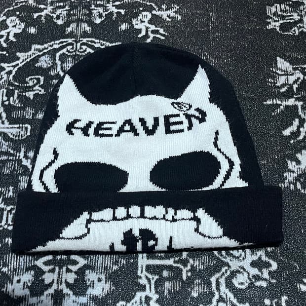 777mih 빈티지 스컬 비니 희귀매물