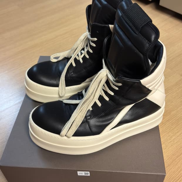 릭오웬스 지오바스켓 메가범퍼 43