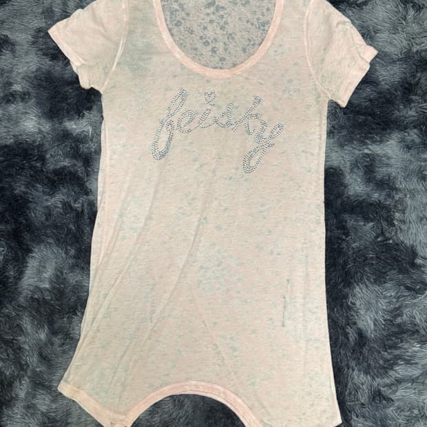 Vkei 스타일 스톤 반팔티