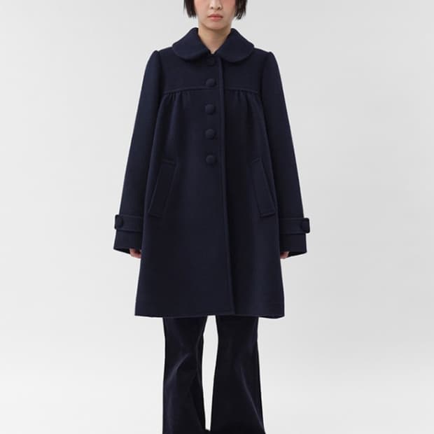 복복 bocbok girl coat 네이비