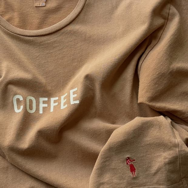 U.S.A. made washed design t-sh