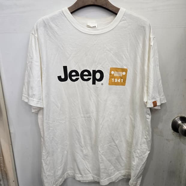 105,XL )) JEEP 지프 반팔티셔츠! 깔끔한 디자인~
