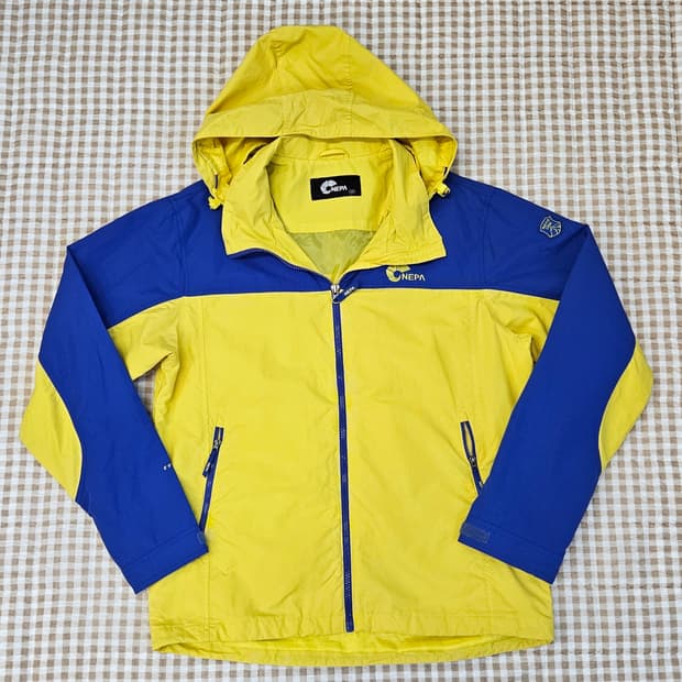 네파 오버핏 바람막이 자켓 남자100