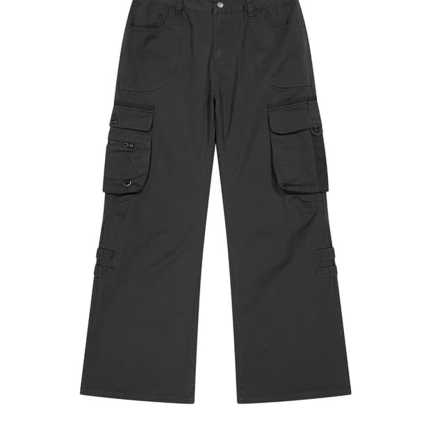 코이세이오 빅 포켓 카고팬츠 차콜 coyseio