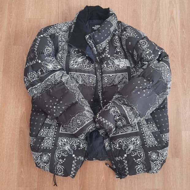 노스페이스 노벨티 반다니 패딩 L