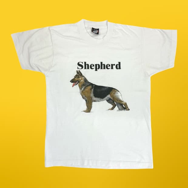 screen stars 셰퍼트 티셔츠