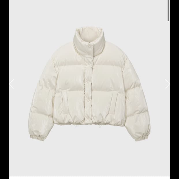 모노하 글로시 패딩