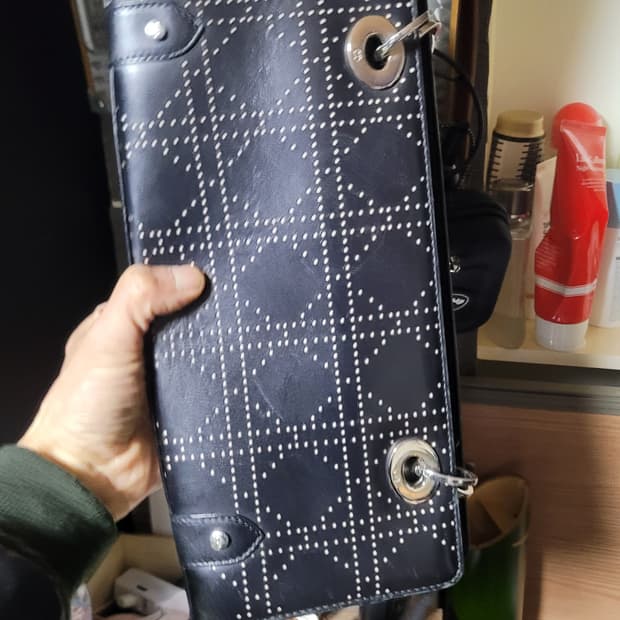 디올 까나쥬 레이디 디올 크로스백