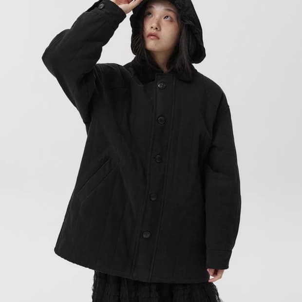 오헤시오 코듀로이 카라 자켓