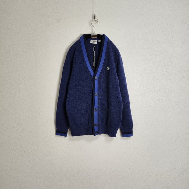 라코스테 메리노울100 가디건 M