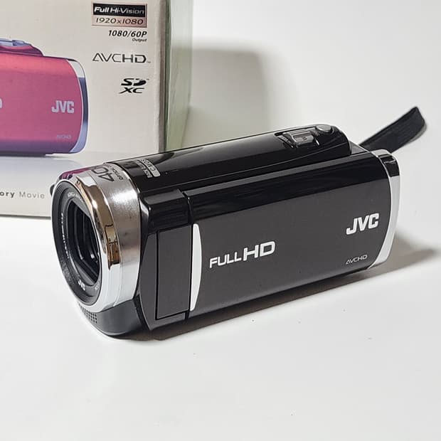 JVC 에버리오 GZ-E225 빈티지 캠코더 디카 디지털 카메라