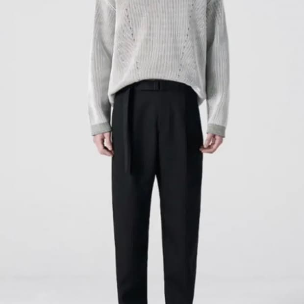 준지 니트 오버핏 l 사이즈