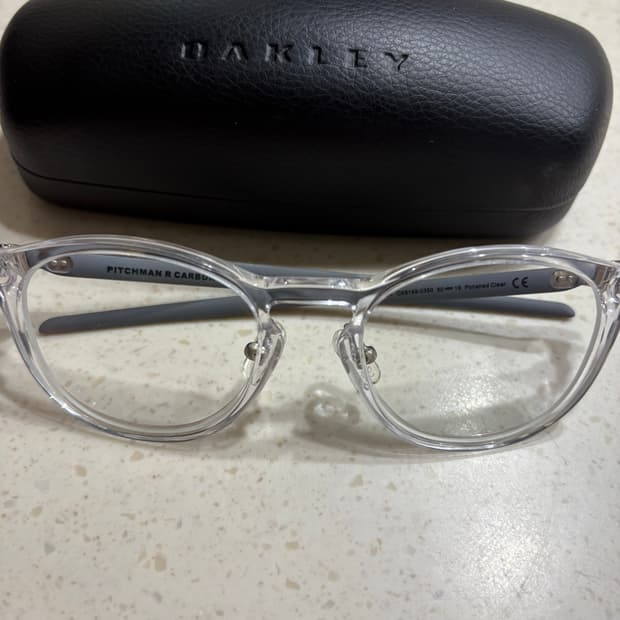 오클리 피치맨 R 카본 투명 안경