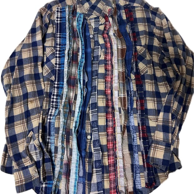 니들즈 플란넬 셔츠(L)