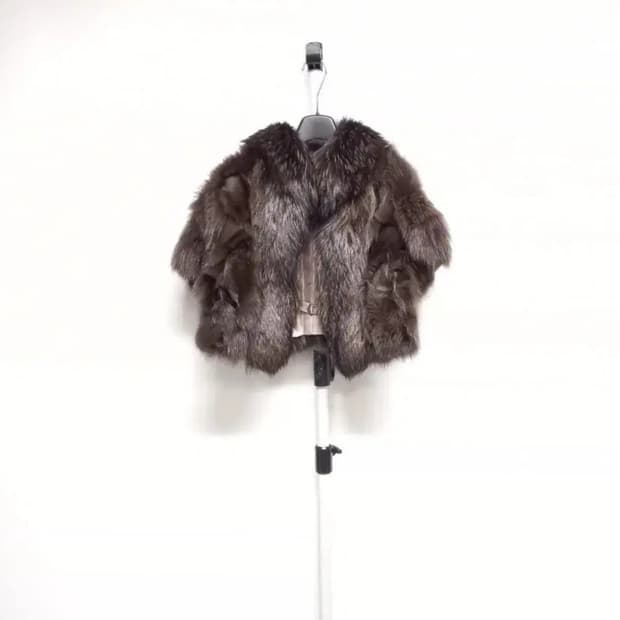 타임 TIME 폭스퍼 숏 베스트 코트 66