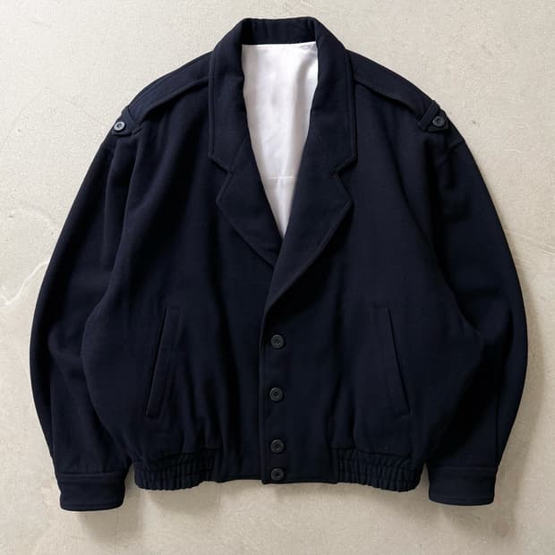 Dimaggio Wool Short Bomber Jacket