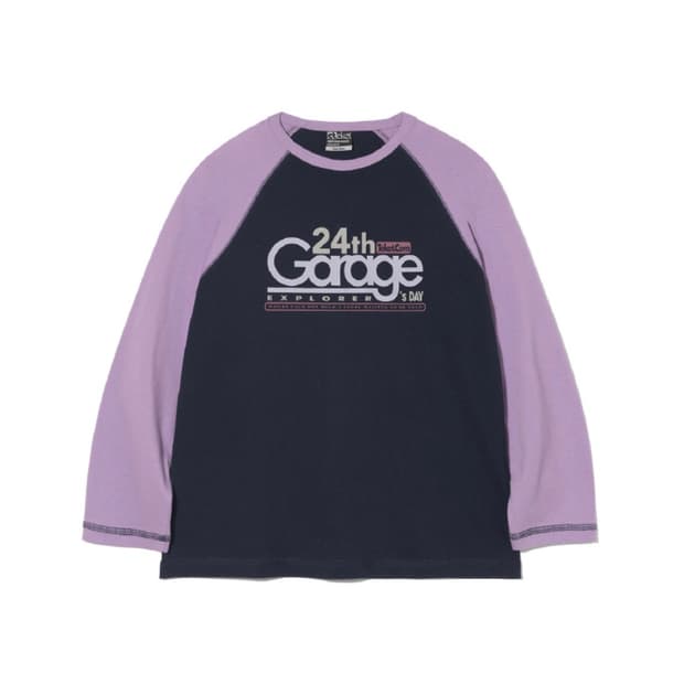 테켓 Garage L/S Tee Navy