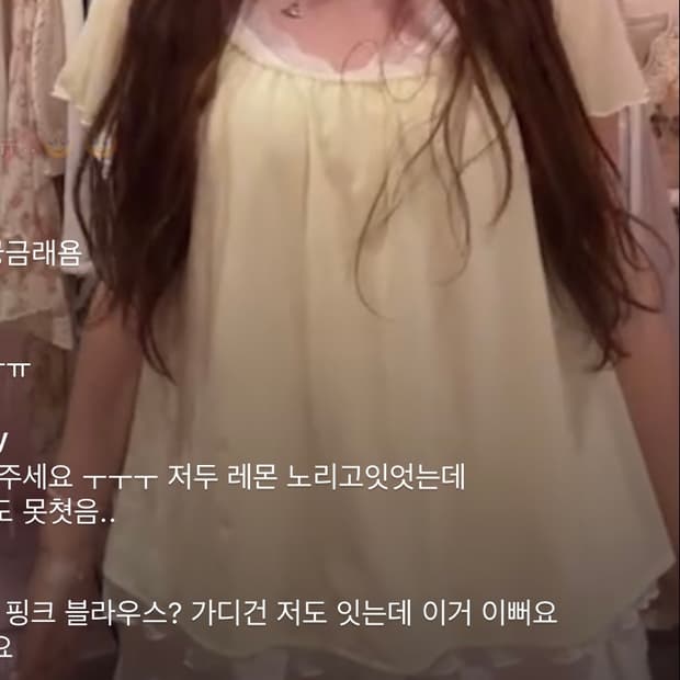 맹물빈티지 엑시즈팜 레몬 백리본 블라우스 스즈코빈티지모리노가토마루빈티지