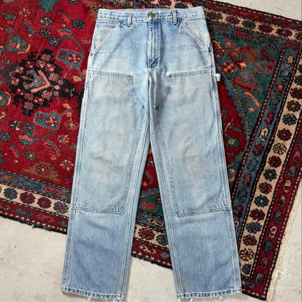 00's USA OG 칼하트 B07 더블니 팬츠 칼하트 데님 더블니