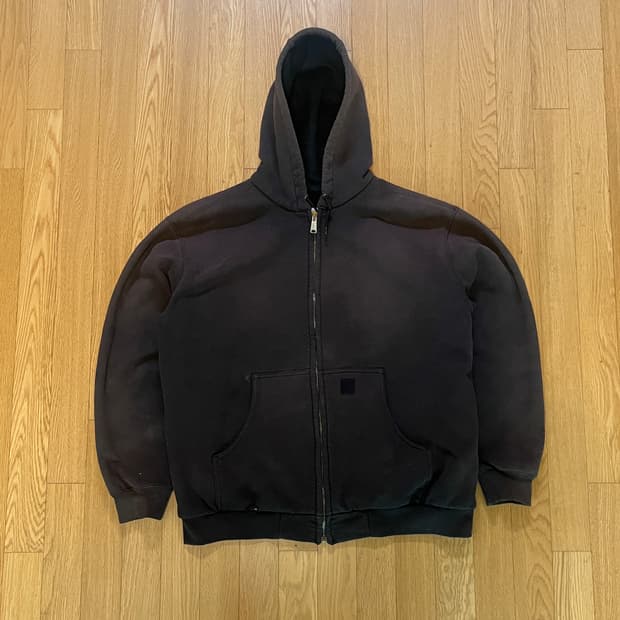 [XL] 칸예 00s 빈티지 칼하트 J149 후드집업 BLK