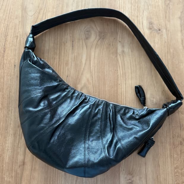 르메르 크루아상 범백 라지 블랙