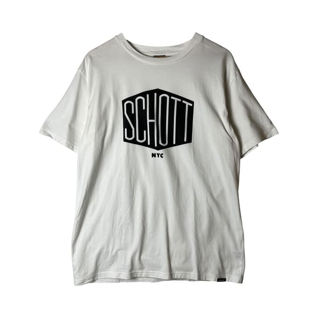[Schott] 쇼트 헥사곤 티셔츠