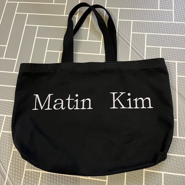 마땡킴 에코백 블랙