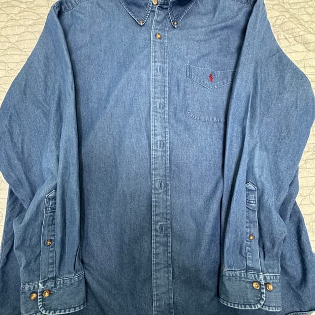 폴로 랄프로렌 데님셔츠