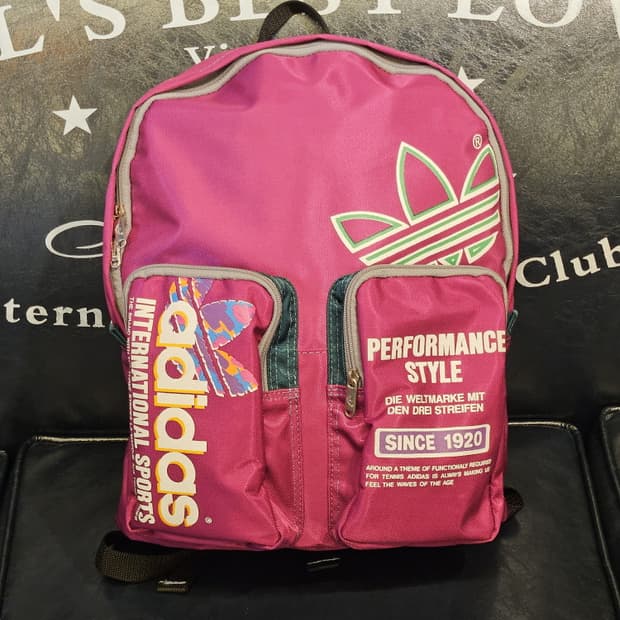 90's 아디다스 퍼포먼스스타일 포켓백팩 (30X35X11)/ 10033